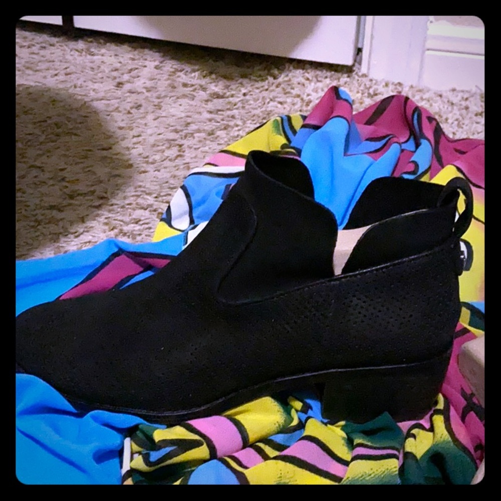 Nurture leather booties